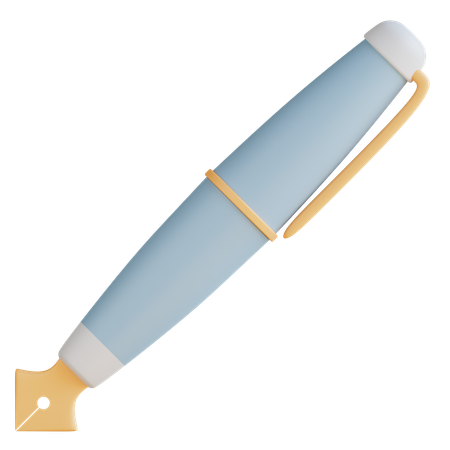 Fountain Pen  3D Icon