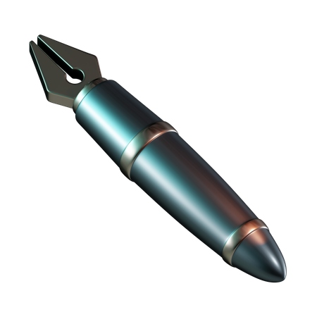 Fountain Pen  3D Icon