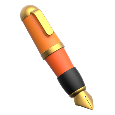 Fountain Pen  3D Icon