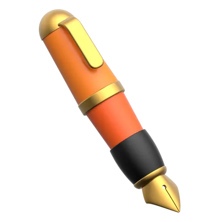 Fountain Pen  3D Icon
