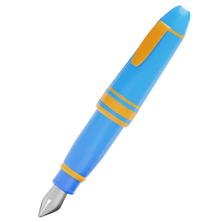 Fountain Pen  3D Icon