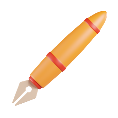 Fountain Pen  3D Icon
