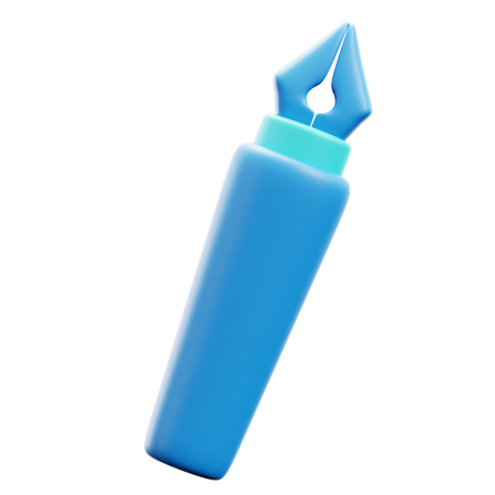 Fountain Pen  3D Icon