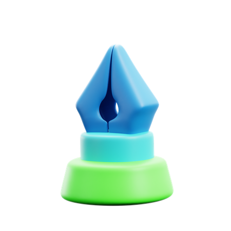 Fountain Pen Nib  3D Icon