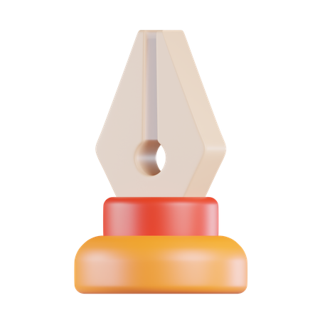 Fountain Pen Nib  3D Icon