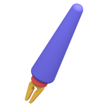 Fountain Pen Nib  3D Icon
