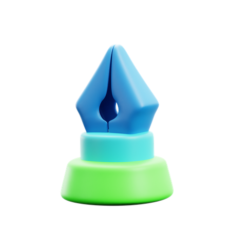 Fountain Pen Nib  3D Icon