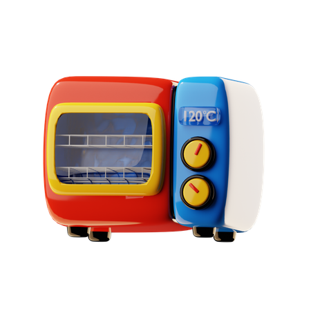 Four  3D Icon