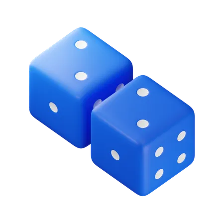 Four Dice  3D Icon