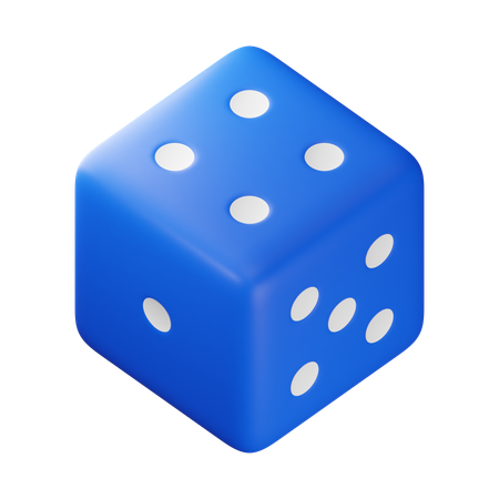 Four Dice  3D Icon