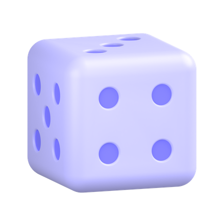 Four Dice  3D Icon