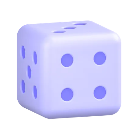 Four Dice  3D Icon