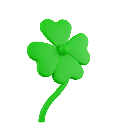 Four Leaf Clover  3D Icon