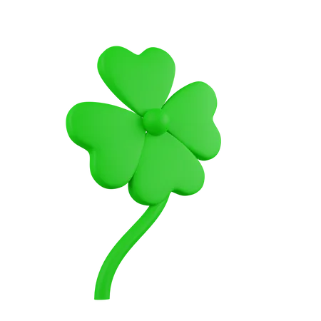 Four Leaf Clover  3D Icon