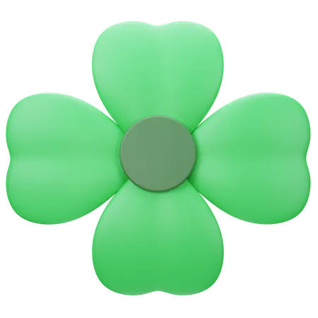 Four Leaf Clover  3D Icon