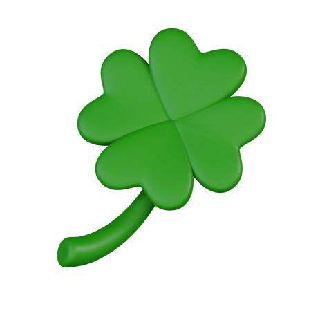 Four Leaf Clover  3D Icon