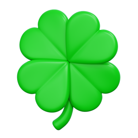 Four Leaf Clover  3D Icon