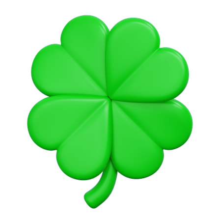 Four Leaf Clover  3D Icon