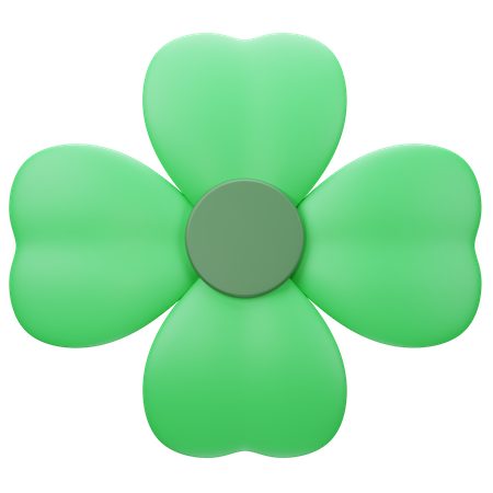 Four Leaf Clover  3D Icon
