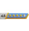 Four Point Five Star Rating