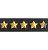 Four Point Five Star Rating Label