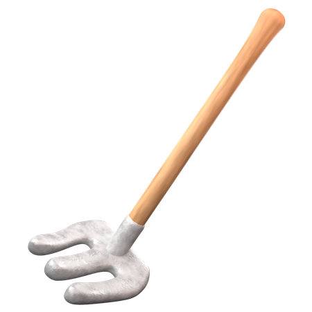 Fourche de terre  3D Icon