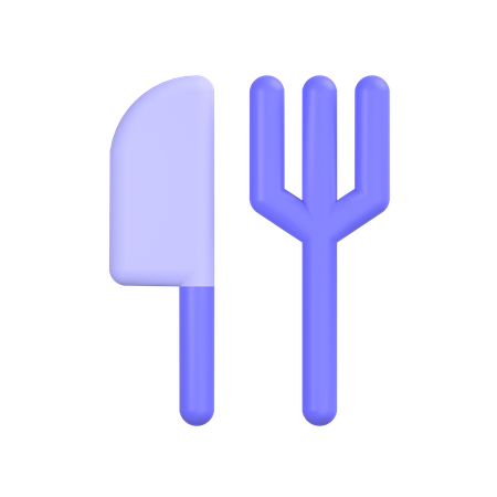 Fourchette  3D Icon