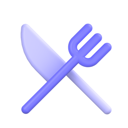 Fourchette  3D Icon