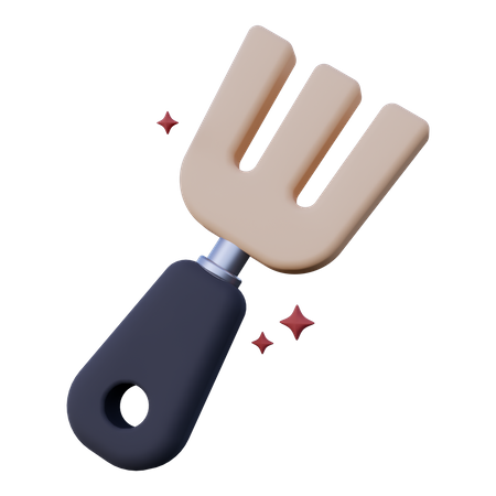 Fourchette  3D Icon