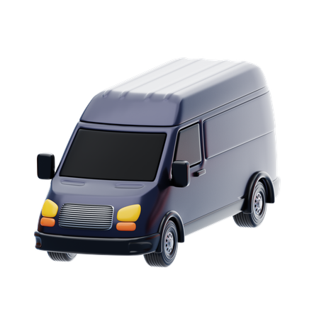 Voiture de livraison  3D Icon