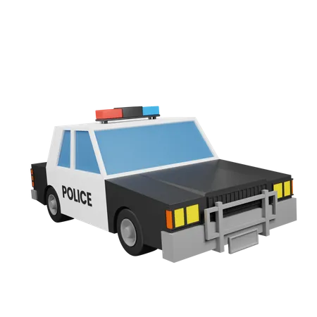 Fourgon de police  3D Icon