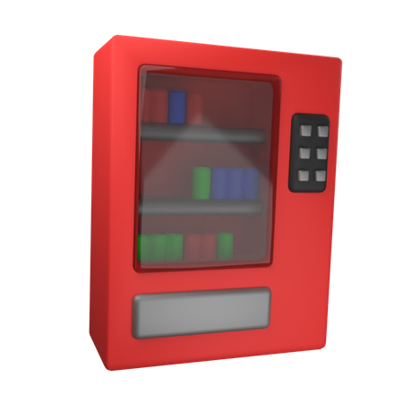 Machine du vendeur  3D Icon