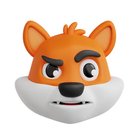 Fox  3D Icon
