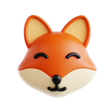 Fox  3D Icon