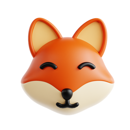 Fox  3D Icon