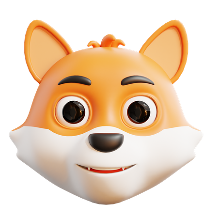 Fox  3D Icon