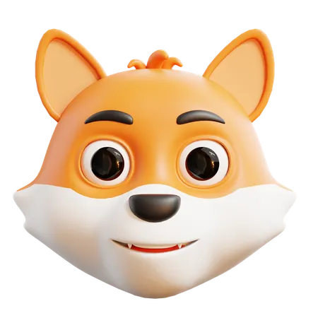 Fox  3D Icon