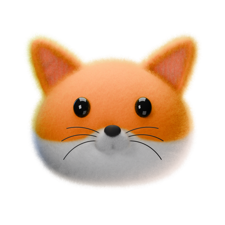 Fox  3D Icon