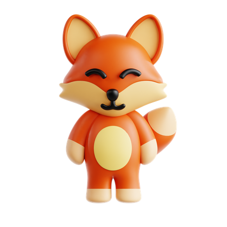 Fox  3D Icon