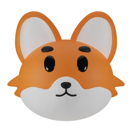 Fox  3D Icon