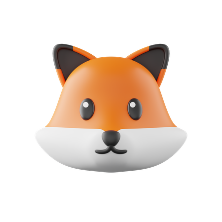 Fox  3D Icon