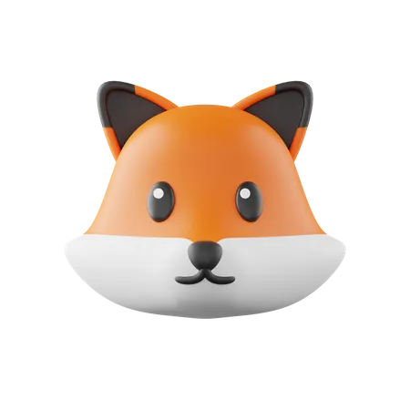 Fox  3D Icon