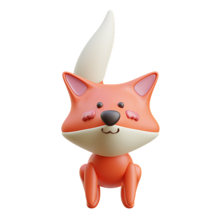 Fox  3D Icon