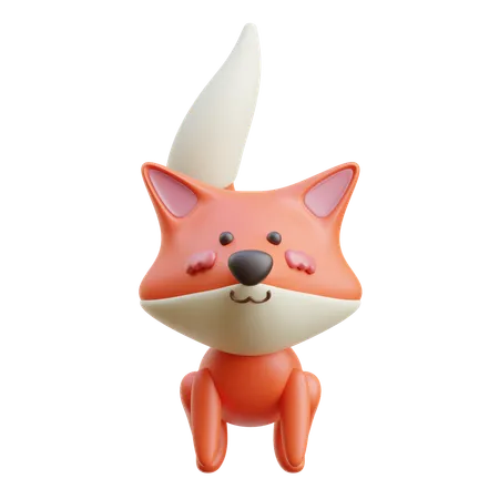 Fox  3D Icon