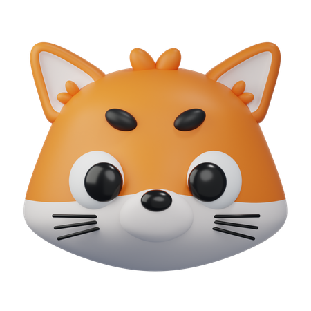 Fox  3D Icon