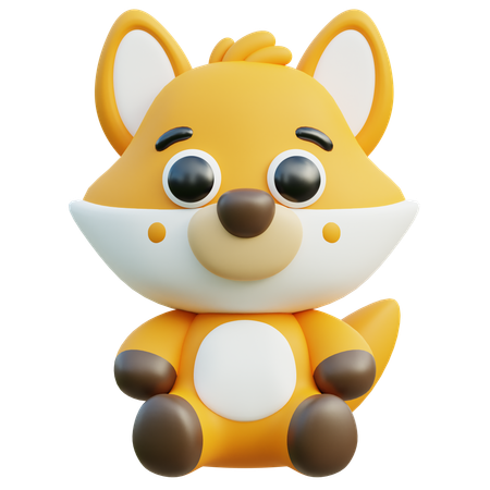 Fox  3D Icon