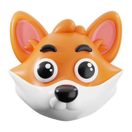 Fox  3D Icon