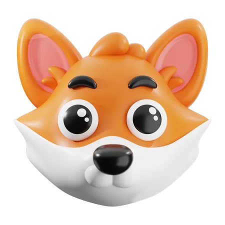 Fox  3D Icon