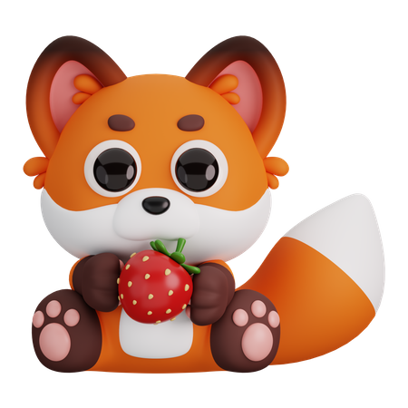 Fox  3D Icon