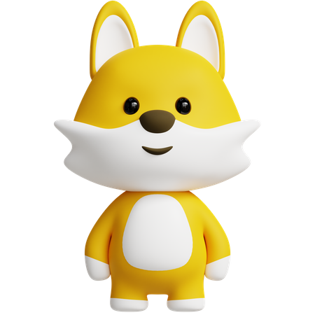 Fox  3D Icon